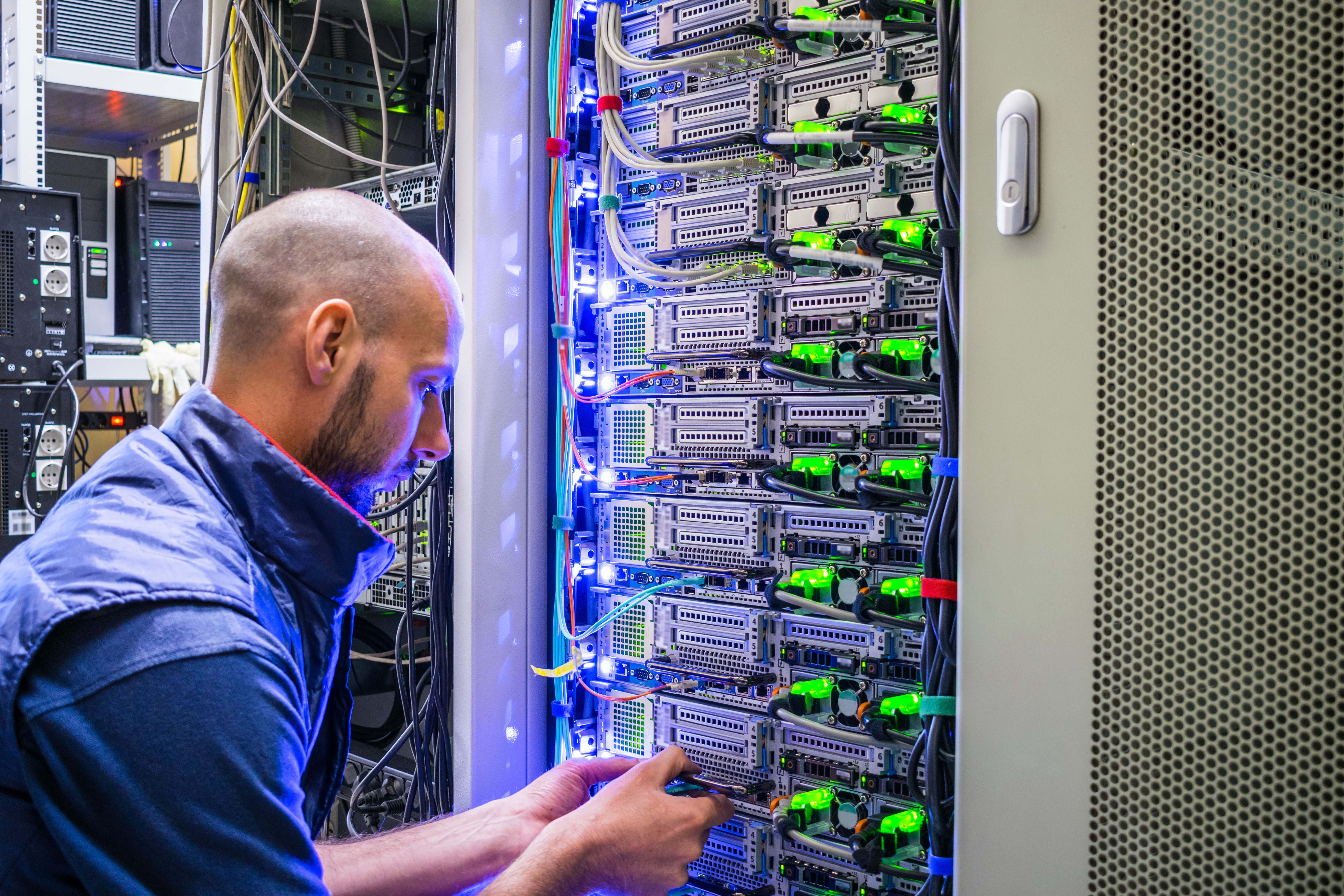 computer network installation